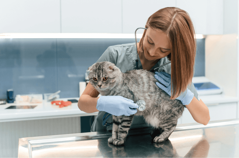 veterinarian-visiting-striped-cat